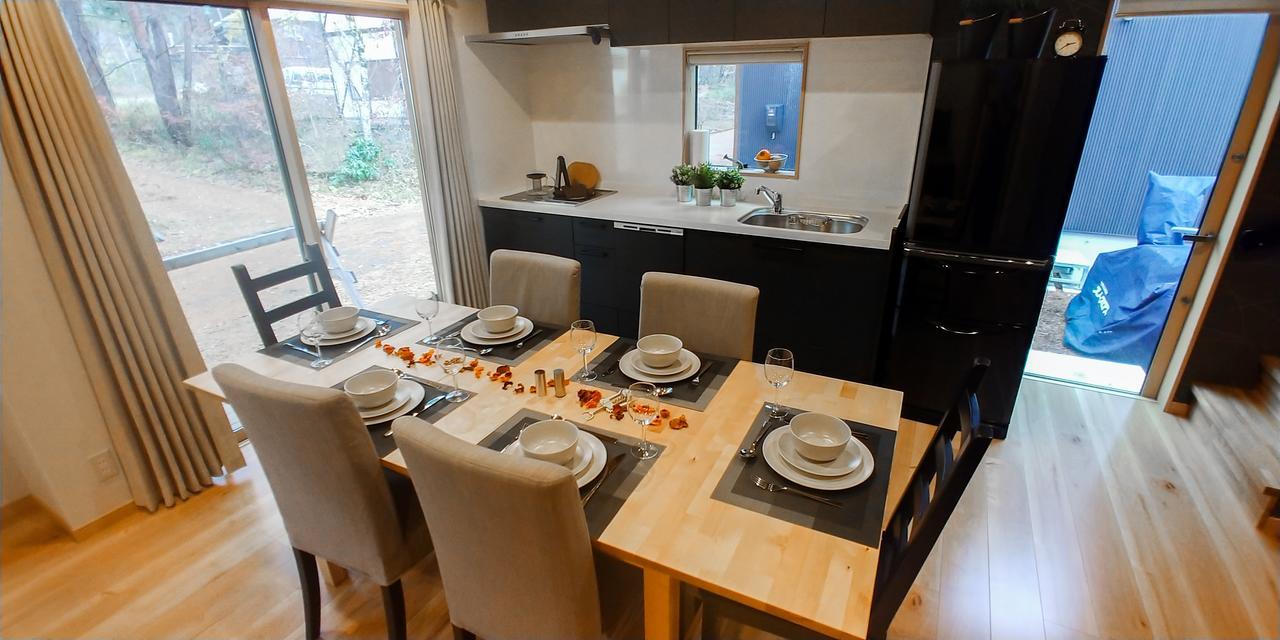 Kitsune Cottages 하쿠바 외부 사진